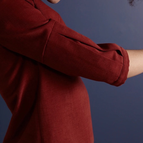 ANNE WILLI Grey Relaxed Fit Top 3/4 Sleeves - Picture 9 of 10